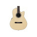 OVATION APPLAUSE AB24CS-4S Mid Cutaway Nylon Natural Satin гитара классическая электроакустическая