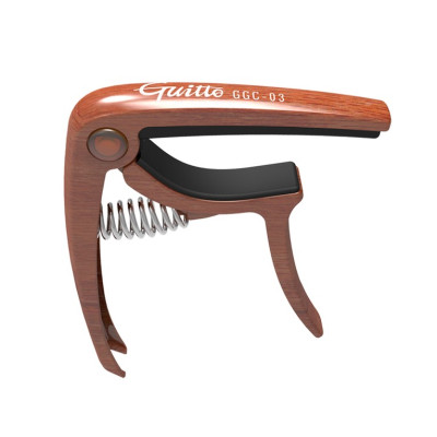 GGC-03-WOOD Каподастр универсальный, цвет древесины, Guitto