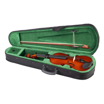 MV-002 Скрипка 3/4 с футляром и смычком, Carayа