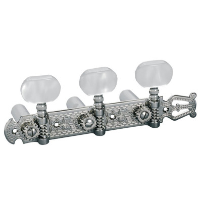 10340163.31.13 Комплект колковой механики для классической гитары, лира, никель, Schaller