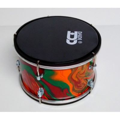 BD-8-2А2 Барабан 8" 20х13см, рисунок "Земля", палочки, ремень, Мастерская Бехтеревых