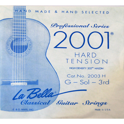 2003H Отдельная 3-я струна, нейлоновая, La Bella