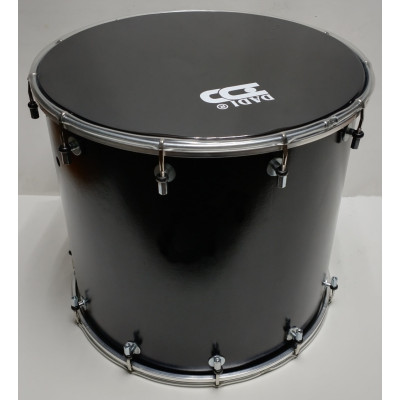 BK-13Gl Барабан кавказский 13", 31х33см, черный глянцевый, Мастерская Бехтеревых