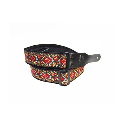 FL4021JD Retro Jacquard Ремень для гитары, жаккард, орнамент, Fidel