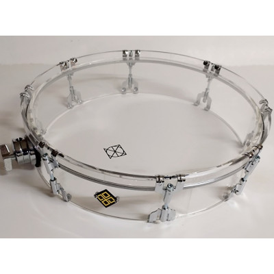 TBAp-1603 Compact Компактный том барабан из акрила 16"х3", с кронштейном, Мастерская Бехтеревых