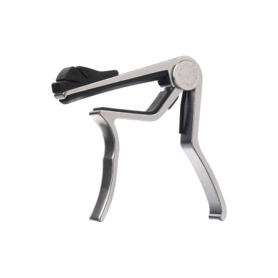 A007D/SL-A1 Каподастр для акустической гитары, серебристый, Alice