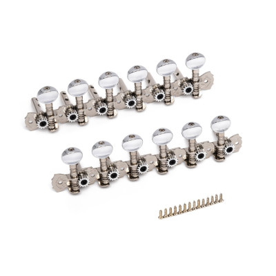 LOD-017A-12 Комплект колковой механики на планке для 12-струнной гитары, Alice