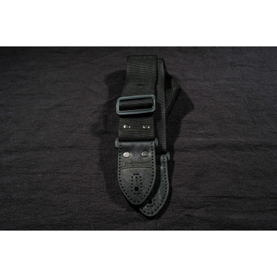LS.P.C.002 Ремень для гитары, полиэстер, черный, LionStraps