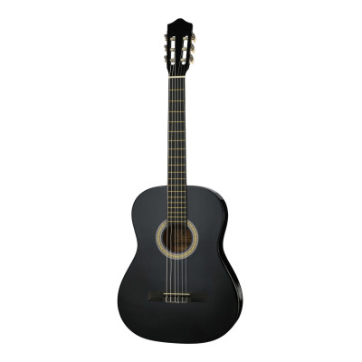 GP-C40-39-BK Классическая гитара 4/4, черная, Grape