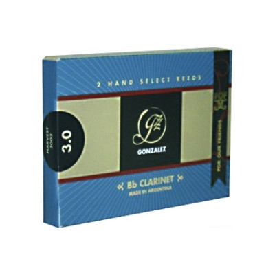 Gonzalez Reeds Bb-Clarinet 2 3/4 набор тростей для кларнета