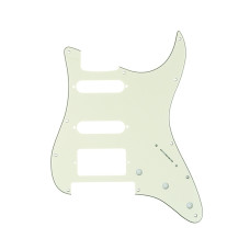 MX1380IV Пикгард для гитары Fender Stratocaster HSS, 3 слоя, слоновая кость, Musiclily