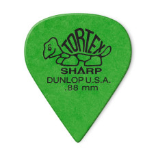 412R.88 Tortex Sharp Медиаторы 72шт, толщина 0,88мм, Dunlop