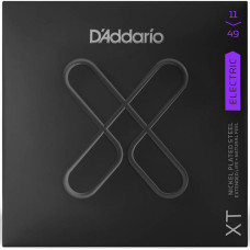 XTE1149 XT Комплект струн для электрогитары, никелированные, 11-49, с покрытием, D'Addario