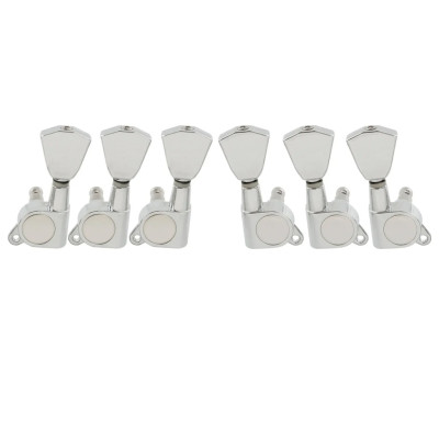 MX1345CR-3MX1346CR-3 Колки для гитары 3+3, хром, Musiclily