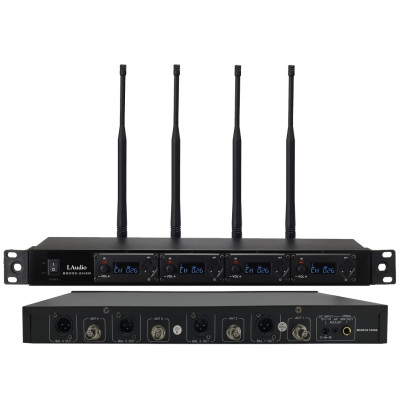 8000C-2H2D Беспроводная конференц-система, 2 настольных и 2 ручных микрофона, LAudio