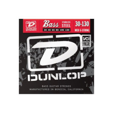 Dunlop DBS Stainless Steel Bass Medium 6 30-130