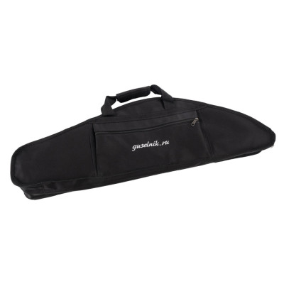 GU-25.03.13.00000 Чехол для гуслей Ладья 11-13стр., мягкий, чёрный, Гусельник