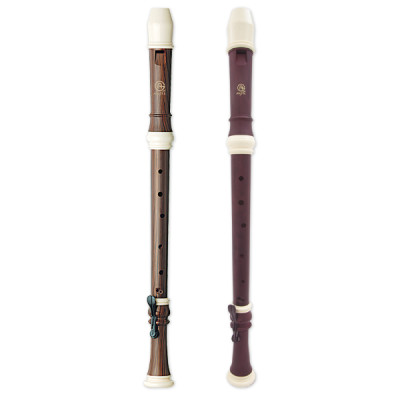 AWR-TW(B) Wood Grain Блокфлейта тенор, барочная система, коричневая, 3 части, Angel