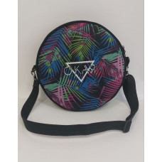 F-Kc-G Чехол для круглого мини-кахона, травянистый принт, ОКая