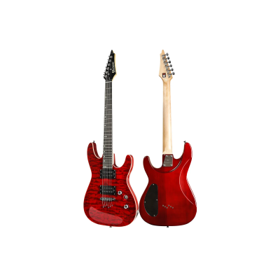 BULLFIGHTER D-170 RD электрогитара, цвет красный, чехол в комплекте