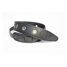 FL7000005CU Leather Custom Ремень для гитары, кожаный, черный, Fidel