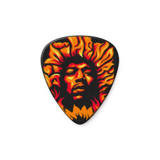 DUNLOP JHP14HV Jimi Hendrix Voodoo Fire Набор медиаторов (6шт)