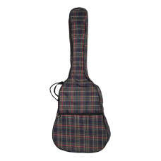 Г12-1-КрК Чехол для 12-струнной гитары, красная клетка, AMC