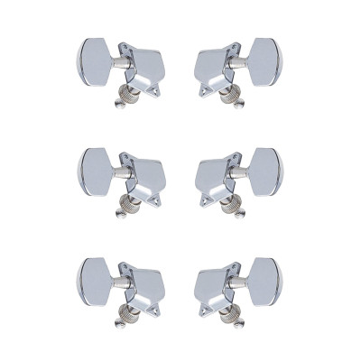 J-71-CR Колки для гитары 3+3, хром, Paxphil