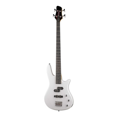 CBB-10-PW-GLOSS Бас-гитара, белая, Clevan