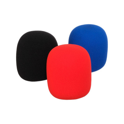 XMW101CP3 Ветрозащита микрофона, 3шт, 3 цвета, Superfix