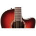 Ovation CS24-1 Celebrity Standard Mid Cutaway Sunburst электроакустическая гитара с вырезом