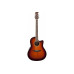 Ovation CS24-1 Celebrity Standard Mid Cutaway Sunburst электроакустическая гитара с вырезом