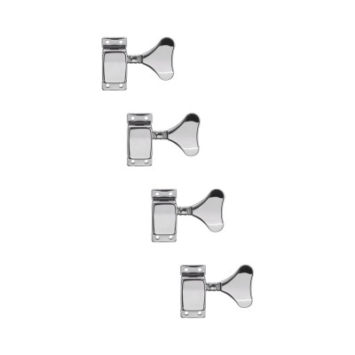 JB-120C-4L-CR Колки для бас-гитары 4л, хром, Paxphil