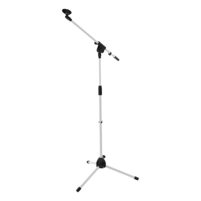 M-300-WH Микрофонная стойка "журавль", белая, Foix