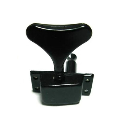 JB-120C-4L-BK Колки для бас-гитары 4л, черные, Paxphil