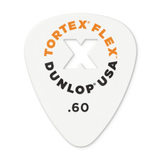 428XP.60 Tortex Flex X Медиаторы, 12шт, толщина 0,60мм, Dunlop