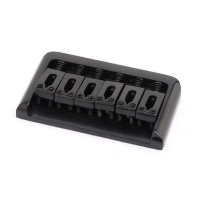 MX0826BK Фиксированный бридж для электрогитары, черный, Musiclily