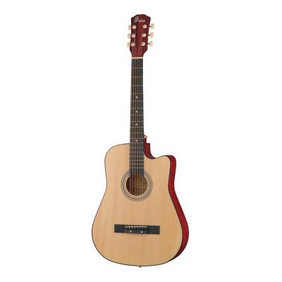FFG-3810C-NAT Акустическая гитара, с вырезом, цвет натуральный, Foix