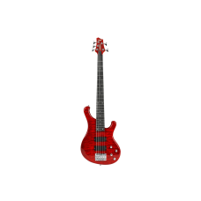 BULLFIGHTER DB-120 RD бас-гитара, 5 струн, цвет красный чехол, в комплекте