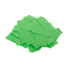 FTPCLG Конфетти из специализированной бумаги (тишью) 17х55мм, светло-зелёный, упаковка 1 кг, LFocus