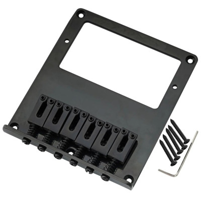 MX2609BK Бридж для электрогитары Tele, черный, Musiclily