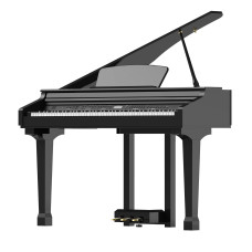 Ringway GDP1120 Black Цифровой кабинетный рояль, 88 молоточковых клавиш, 3 педали; 64 голоса