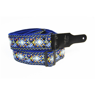 FL4017JD Retro Jacquard Ремень для гитары, жаккард, орнамент, Fidel
