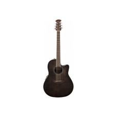 Ovation CS24P-TBBY Celebrity Standard Plus Mid Cutaway Trans Black Flame Maple гитара электроакустическая с вырезом