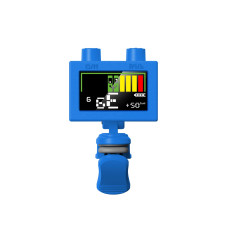 WST-570Li-BL Тюнер на прищепке, аккумуляторный, синий, Cherub