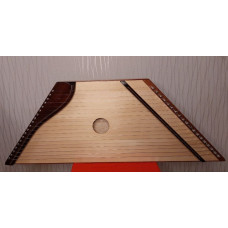 AG-TR19BO Гусли "Трапеция", 19 струн, цвет бордо, Альфа Гусли