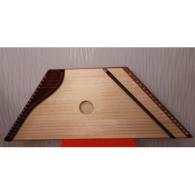 AG-TR19BO Гусли "Трапеция", 19 струн, цвет бордо, Альфа Гусли