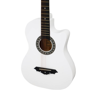 Stairtone A-38C WH Гитара акустическая цвет белый 