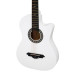 Stairtone A-38C WH Гитара акустическая цвет белый 