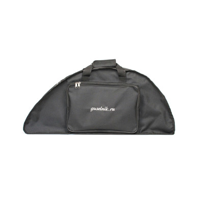 GU-25.04.20.00000 Чехол для гуслей Шлемовидные 19/20стр., мягкий, чёрный, Гусельник